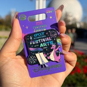Disney Figment Epcot festival of the arts pin WDW 2026